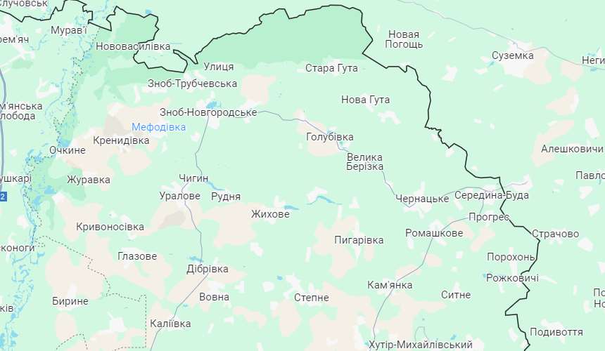 Минулої доби чотири населених пункти Серединобудщини обстрілював ворог