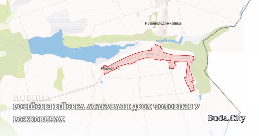 Російські війська атакували двох чоловіків у Рожковичах