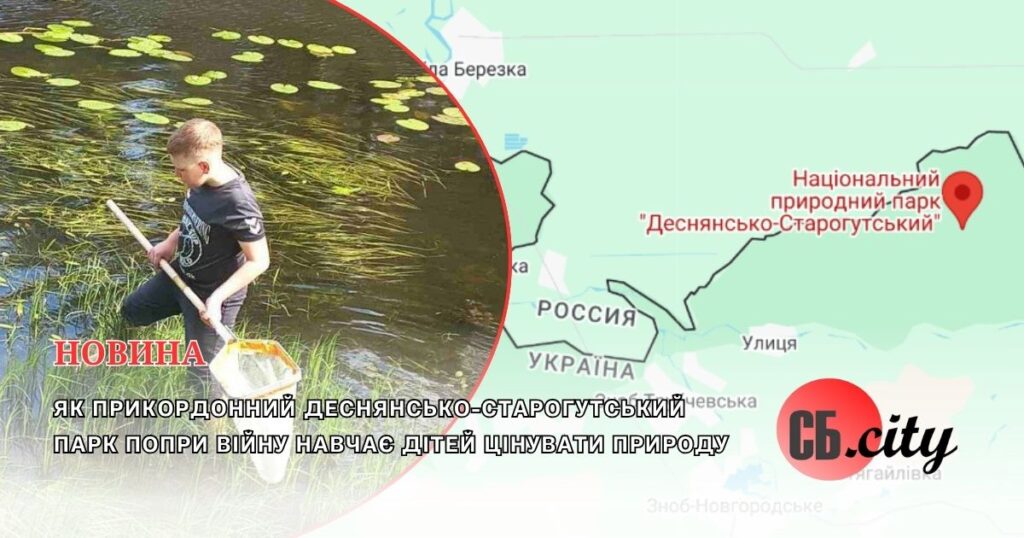 Як прикордонний Деснянсько-Старогутський парк попри війну навчає дітей цінувати природу